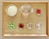 介護　桜えびと枝豆の炊き込みご飯　美肌に作り方1写真