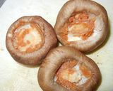 シイタケのみそチーズ焼き作り方1写真