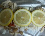 鮭ときのこのホイル焼き～レモン風味～作り方4写真