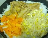 フライパンで作れる石焼ビビンバ作り方5写真