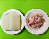 揚げ餅の蟹あんかけ作り方1写真