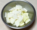 ケチャップ味の小松菜入り豚バラ大根作り方1写真