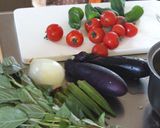 夏野菜とキマカレー（タルカリ）作り方3写真