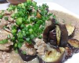 なすのミンチみそあん作り方3写真