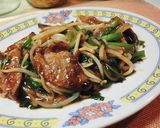 フライパンで＊豚レバーの串焼き（塩）作り方5写真