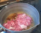 おむすびの具「牛肉しぐれ煮風」作り方1写真
