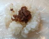 おむすびの具「牛肉しぐれ煮風」作り方3写真