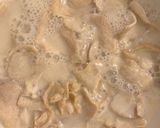 アスパラ菜と鶏むね肉の練乳煮込み作り方3写真