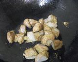 ゴーヤとレバーのグリーンカレー炒め作り方4写真