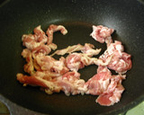 ■中華常菜・豚肉ときくらげの卵炒め■作り方5写真