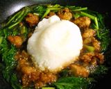 唐揚げと小松菜のみぞれ煮作り方3写真