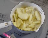 りんごプレザーブのオープンサンド作り方3写真