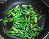 ＊ピーマンとししとうの卵炒め＊作り方2写真