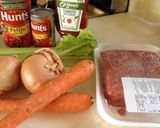 野菜たっぷり我が家のミートソース作り方1写真