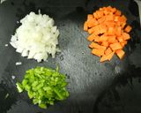 豆腐MIX♪カリっと！ぷりぷり海鮮だんご作り方1写真