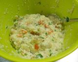 豆腐MIX♪カリっと！ぷりぷり海鮮だんご作り方5写真