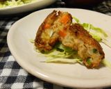 豆腐MIX♪カリっと！ぷりぷり海鮮だんご作り方10写真