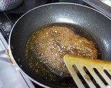 揚げナスと豚バラのこってりタレ炒め作り方5写真