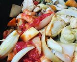 カレールー●トマト缶ベースの鶏玉カレー作り方2写真