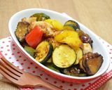 醤油麹と塩麹で鶏と野菜の黒酢炒め作り方3写真