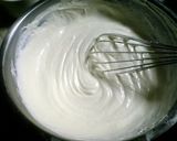 雛祭りにも♪苺マーブルなレアチーズケーキ作り方9写真