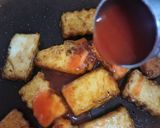 とまらない旨さ！辛旨簡単厚揚げ！作り方4写真