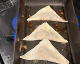 簡単納豆包み揚げ焼き作り方2写真