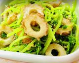 豆苗とちくわのごま和え作り方12写真