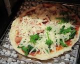 魚焼きグリルで焼くピザ。作り方6写真