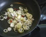 簡単！ネギを使った和風ペペロンチーノ作り方2写真