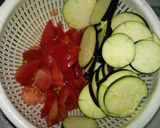 クリチでまろやか☆トマトとナスのパスタ作り方1写真