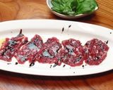 煌(きらめき)馬刺しのカルパッチョ作り方3写真