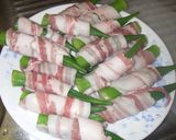 オクラがメインに！豚バラ肉巻！作り方4写真