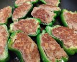 ピーマンの肉詰め甘辛ソース煮込み作り方5写真