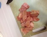鶏胸肉のニンニク醤油焼き作り方1写真