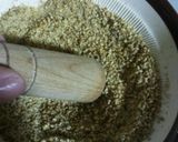 シンプル(^-^)ほうれん草のごま和え作り方1写真