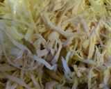 鶏肉&ネギ&ザーサイの和え物作り方4写真