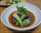 ＊電子レンジで簡単・茄子の揚げびたし＊作り方7写真