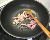 トマトと茄子とベーコンパスタ作り方3写真