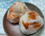 甘塩鮭 と 梅干し 乗っけ炊き作り方4写真
