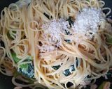 昼食・今日の夕飯ツナ小松菜クリームパスタ作り方6写真