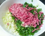 大葉たっぷり!!野菜餃子♪作り方1写真