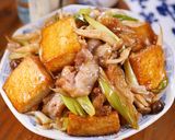 豚ともちもち厚揚げの☆秋のポン酢炒め🤩🍚作り方7写真
