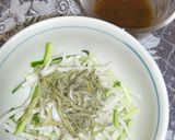 じゃこ大根サラダ✤とんかつさぼてん→ぽく作り方4写真