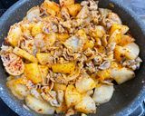 美活⭐︎調味料塩のみ⭐︎大根と豚肉の煮物作り方10写真