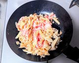 豚バラ肉舞茸ごはんとチーズ焼き作り方3写真