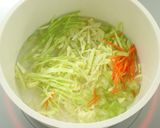 減塩 セロリのコンソメスープ塩分1.1g作り方3写真