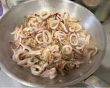 ヤリイカのガーリック炒め作り方3写真