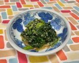 超簡単☆ほうれん草のからし胡麻和え♪♪作り方4写真