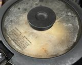 鶏ごぼうこんにゃくの煮物作り方5写真